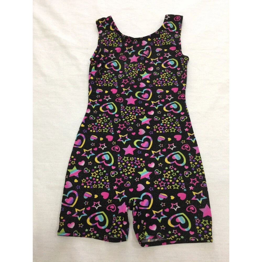 JACQUES MORET GIRLS ATHLETIC LEOTARD SIZE 8/10